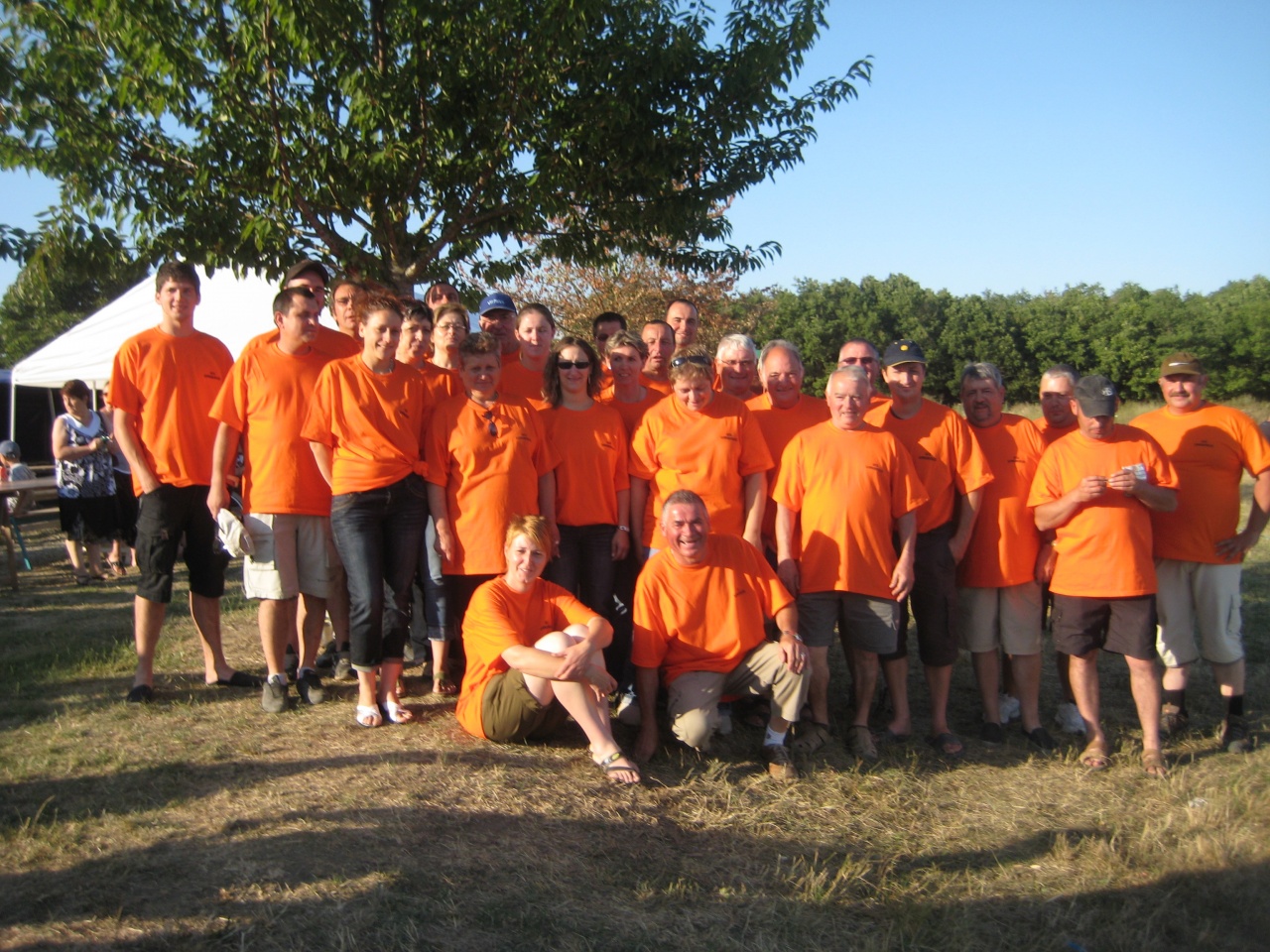 le groupe de bénévoles