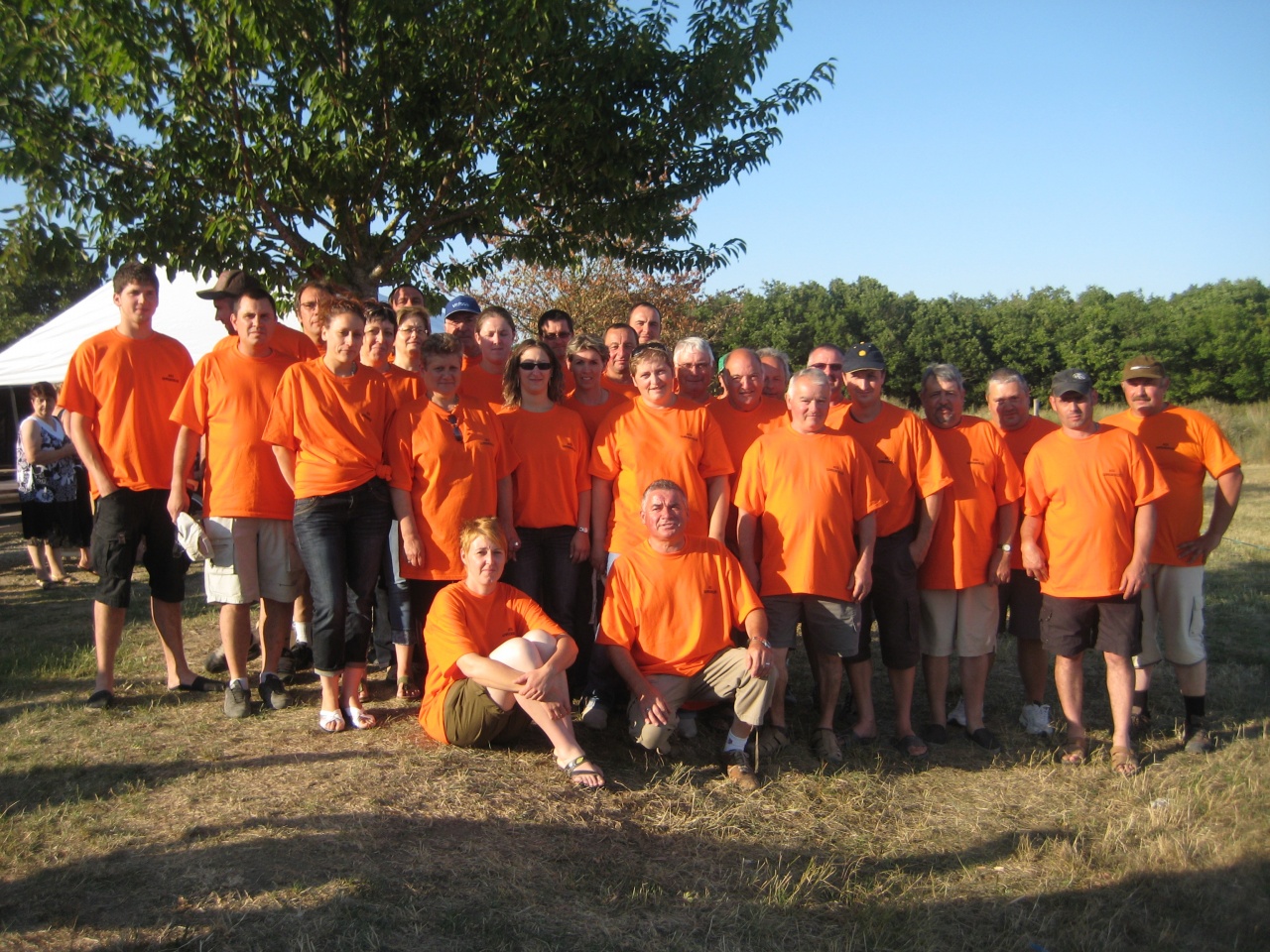 le groupe de bénévoles