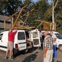 Deplacement avant mise en place de nos miradors